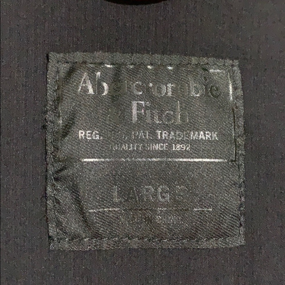Mens Abercrombie hoodie camo sweatshirt size Lg ❤️ - Picture 4 of 6